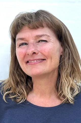 Foto af kirketjener Isabella Kofoed